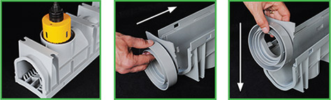 StormDrain Plus - Easy Tool-less Installation